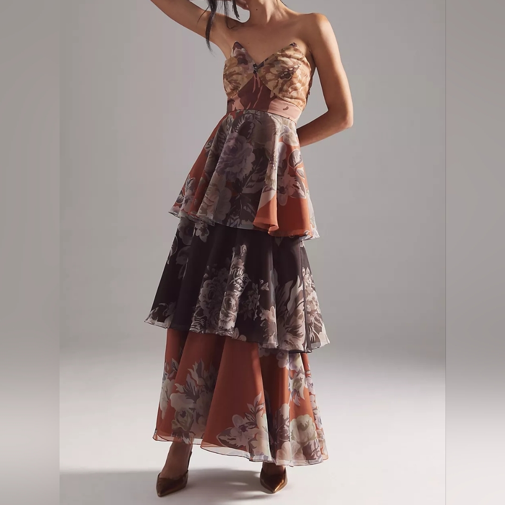 Geisha Designs Martina Floral Dress - Anthropologie